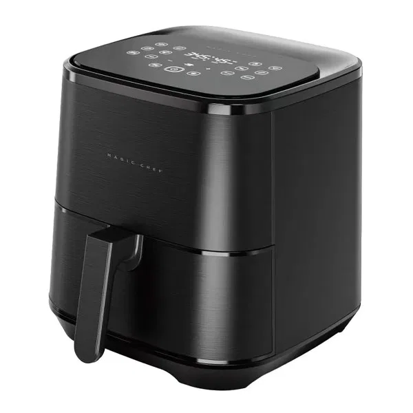 MCSAF55F – MAGIC CHEF Fryer, Air Fryer Electric Single Basket 5.5 Liter Capacity 1700 Watt 115 Degree Fahrenheit To 4...